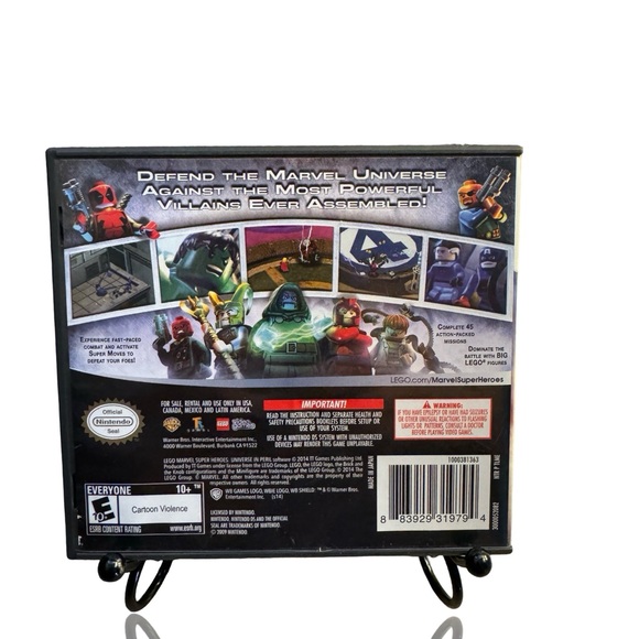 LEGO Marvel Super Heroes Universe in Peril for Nintendo 3DS: Complete: GUC - Picture 2 of 3